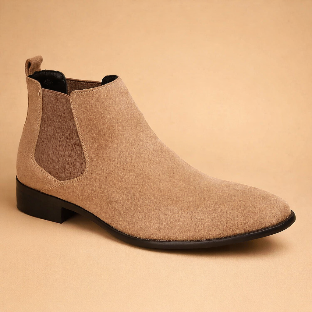 beige-suede-chelsea-boot-studio-model-pose-front-angle.png