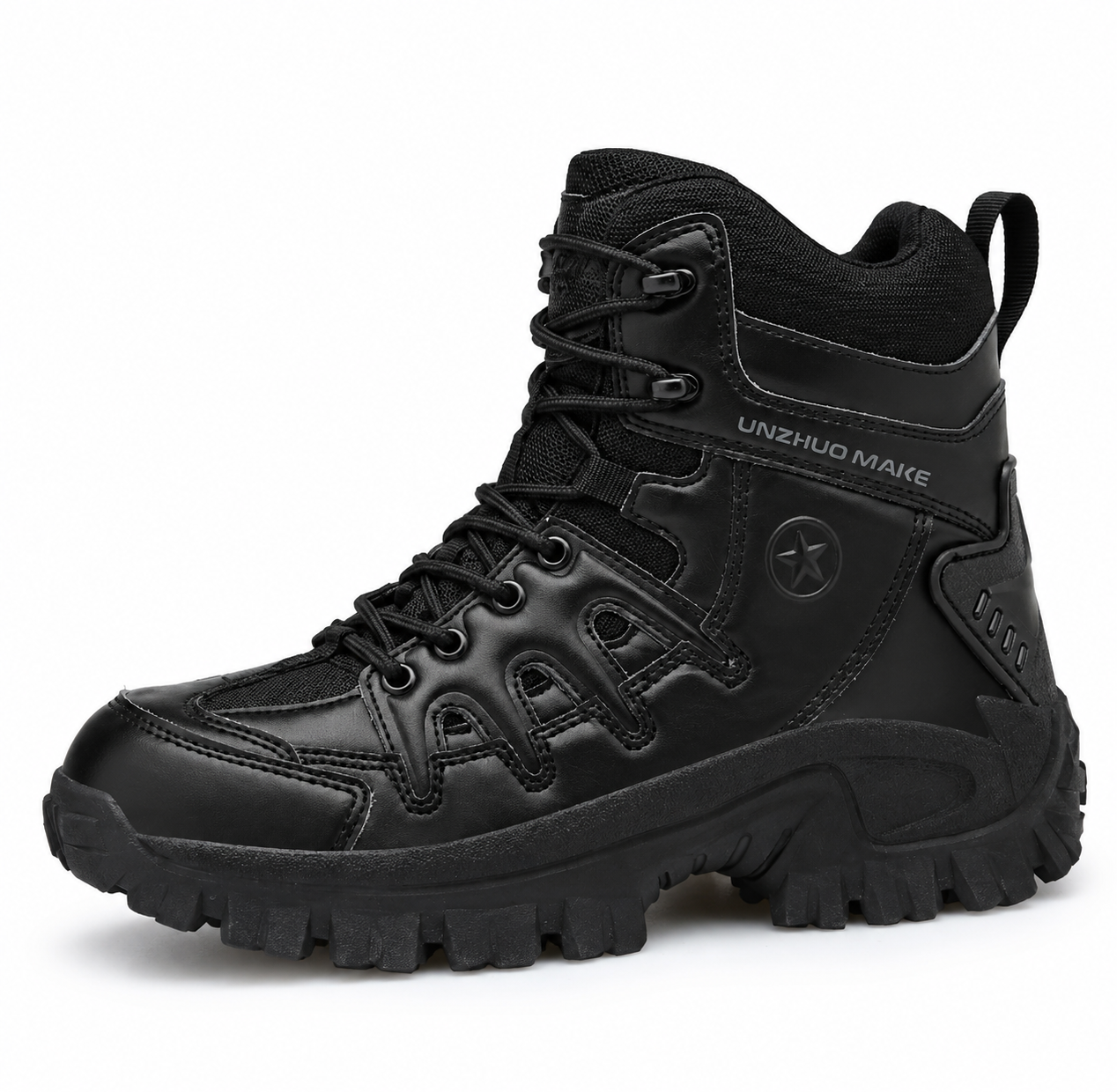 Callum | Rugged High-Top Outdoor Boots for All-Terrain Urban Adventure