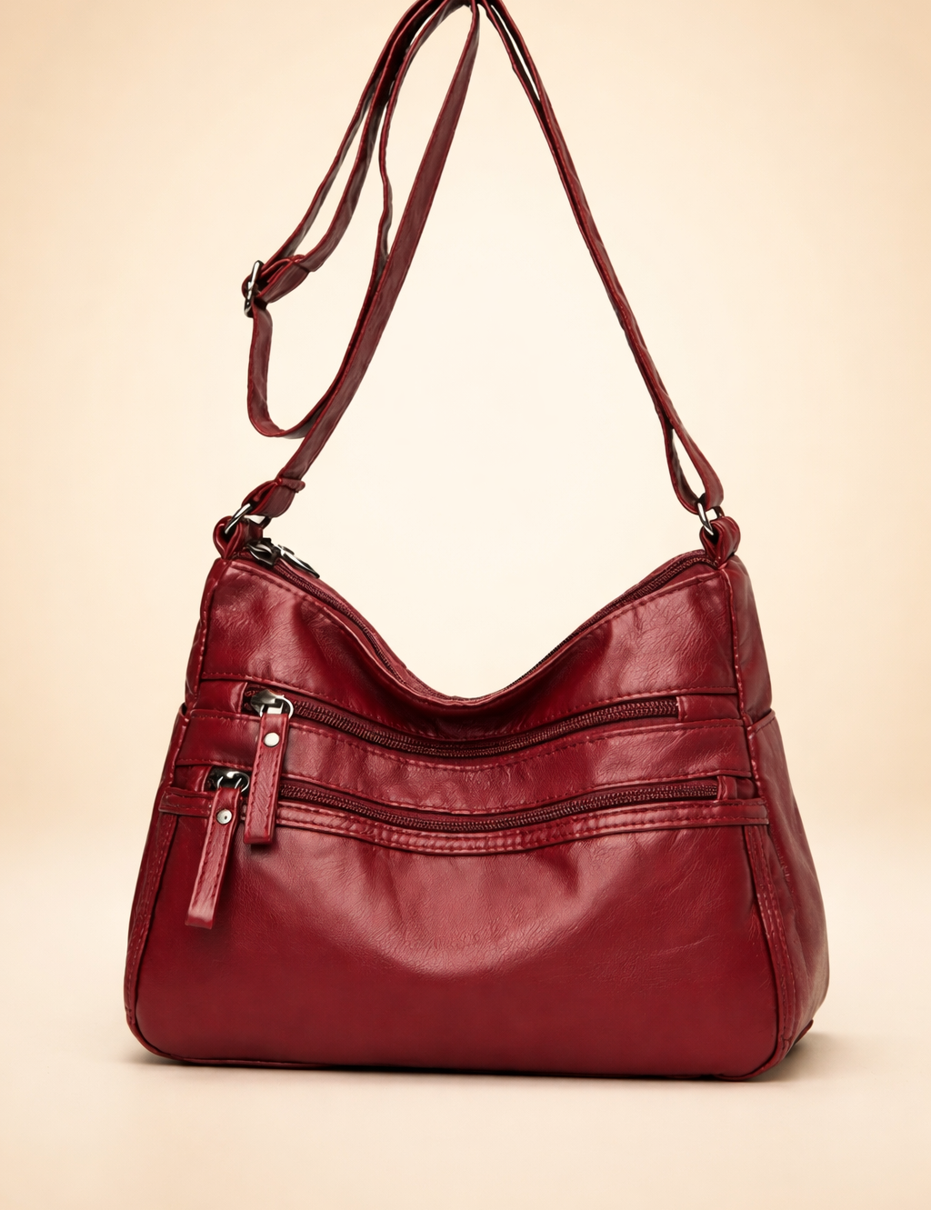 Charlene | Women’s Practical Multi-Pocket Shoulder Bag