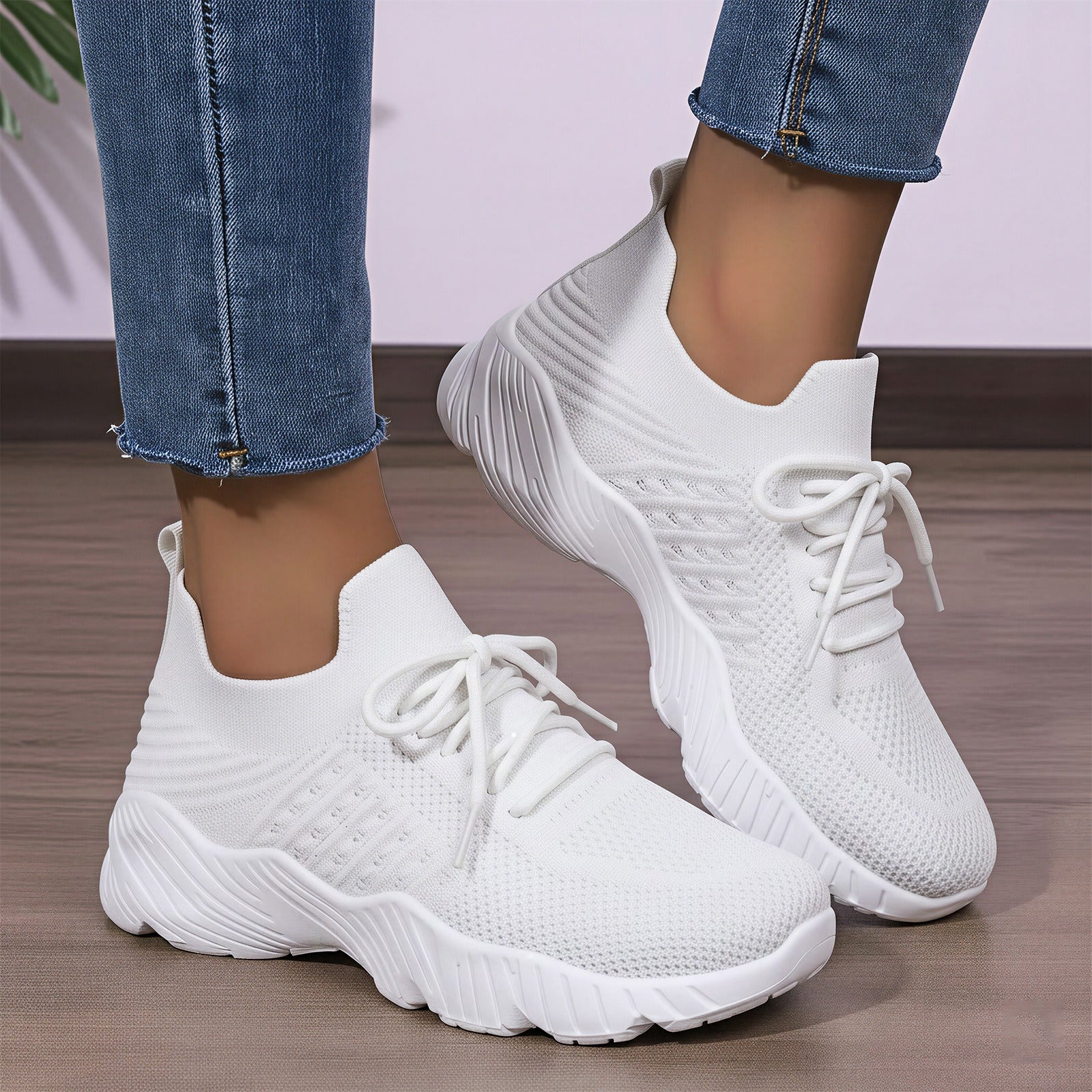 Women's Orthopedic Sneakers for Comfort and Support - Ideal for Active Lifestyles