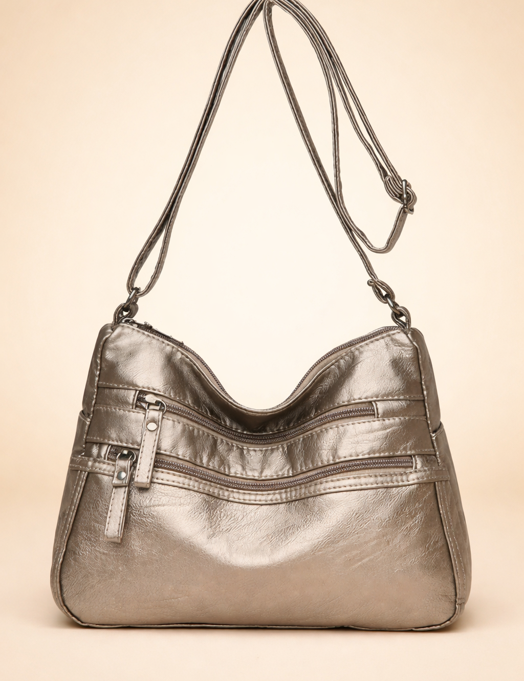 Charlene | Women’s Practical Multi-Pocket Shoulder Bag