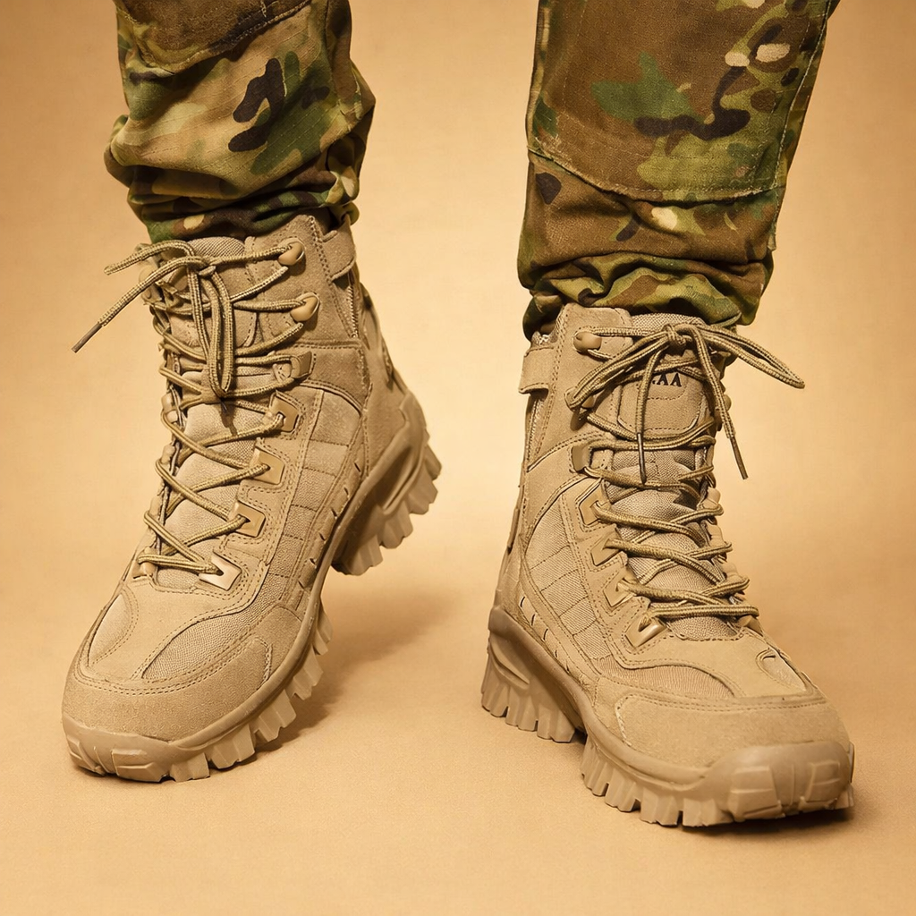 Callum | Rugged High-Top Outdoor Boots for All-Terrain Urban Adventure